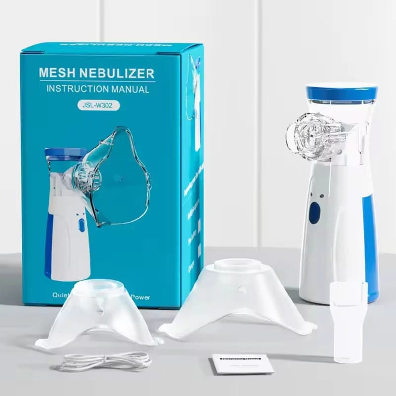 Portable Mesh Nebulizer JSL-W302 – Quiet & Compact Respiratory Care 1 Portable Mesh Nebulizer JSL-W302 – Quiet & Compact Respiratory Care